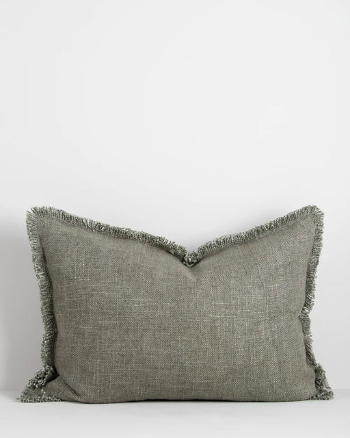 Sage Delmar Pillow with Feather Filling - Biku Furniture & Homewares