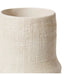 Hessian White Atlas Vase - Biku Furniture & Homewares