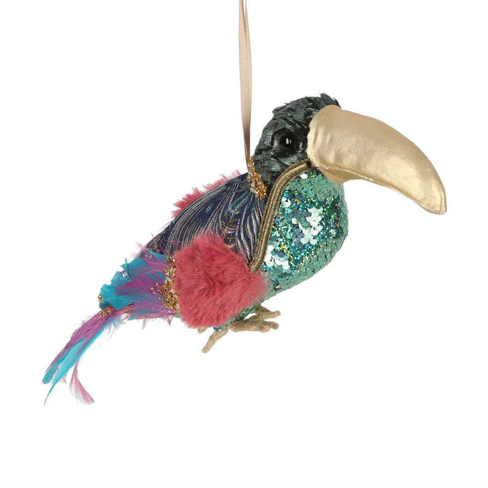 Sapphire Perch Toucan Dangler - Biku Furniture & Homewares